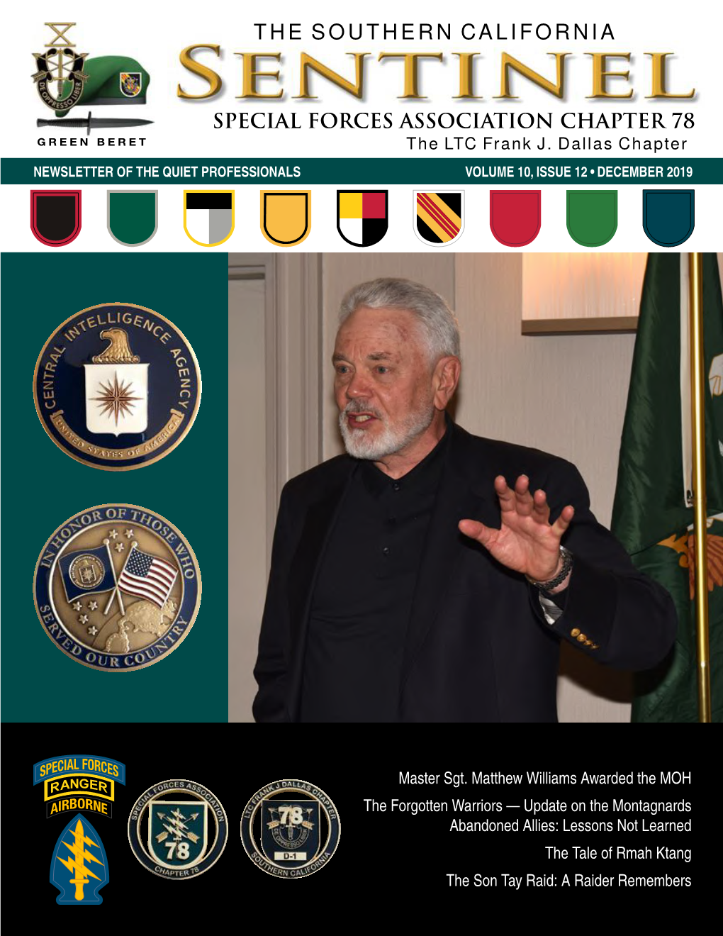 SPECIAL FORCES ASSOCIATION CHAPTER 78 the LTC Frank J