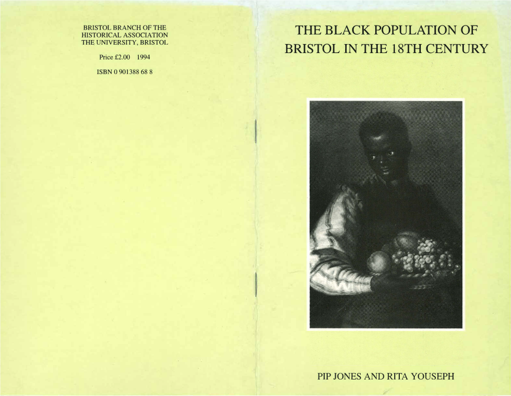 The Black Population of Bristol in the 18Th Century·