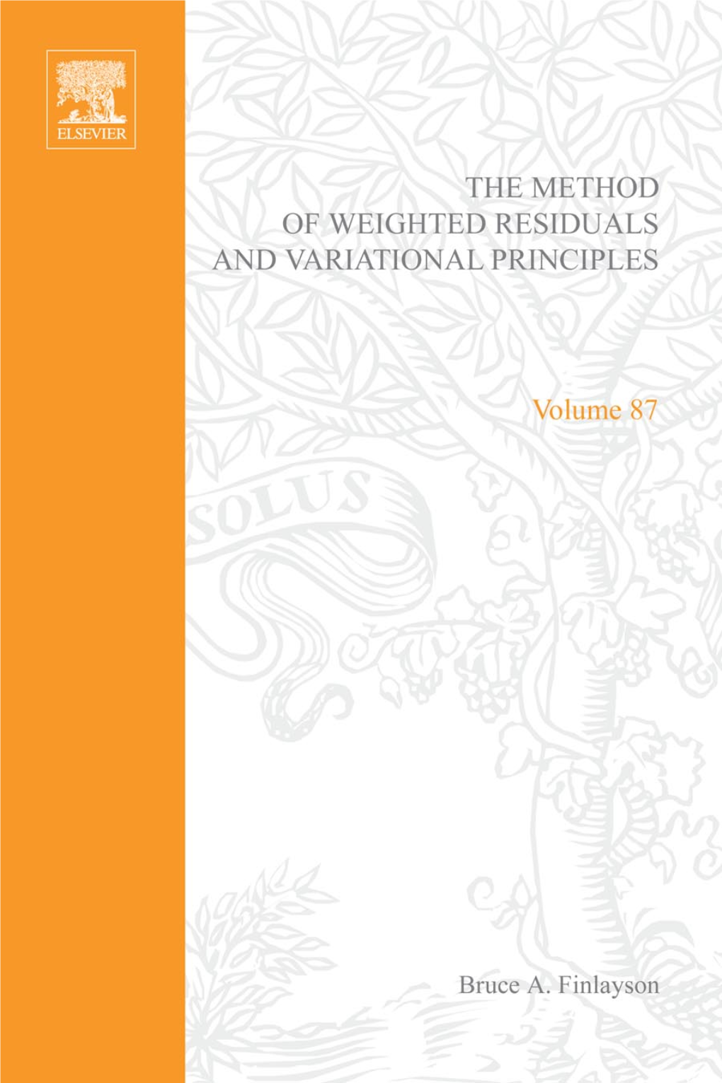 The Method of Weighted Residuals and Variational Principles