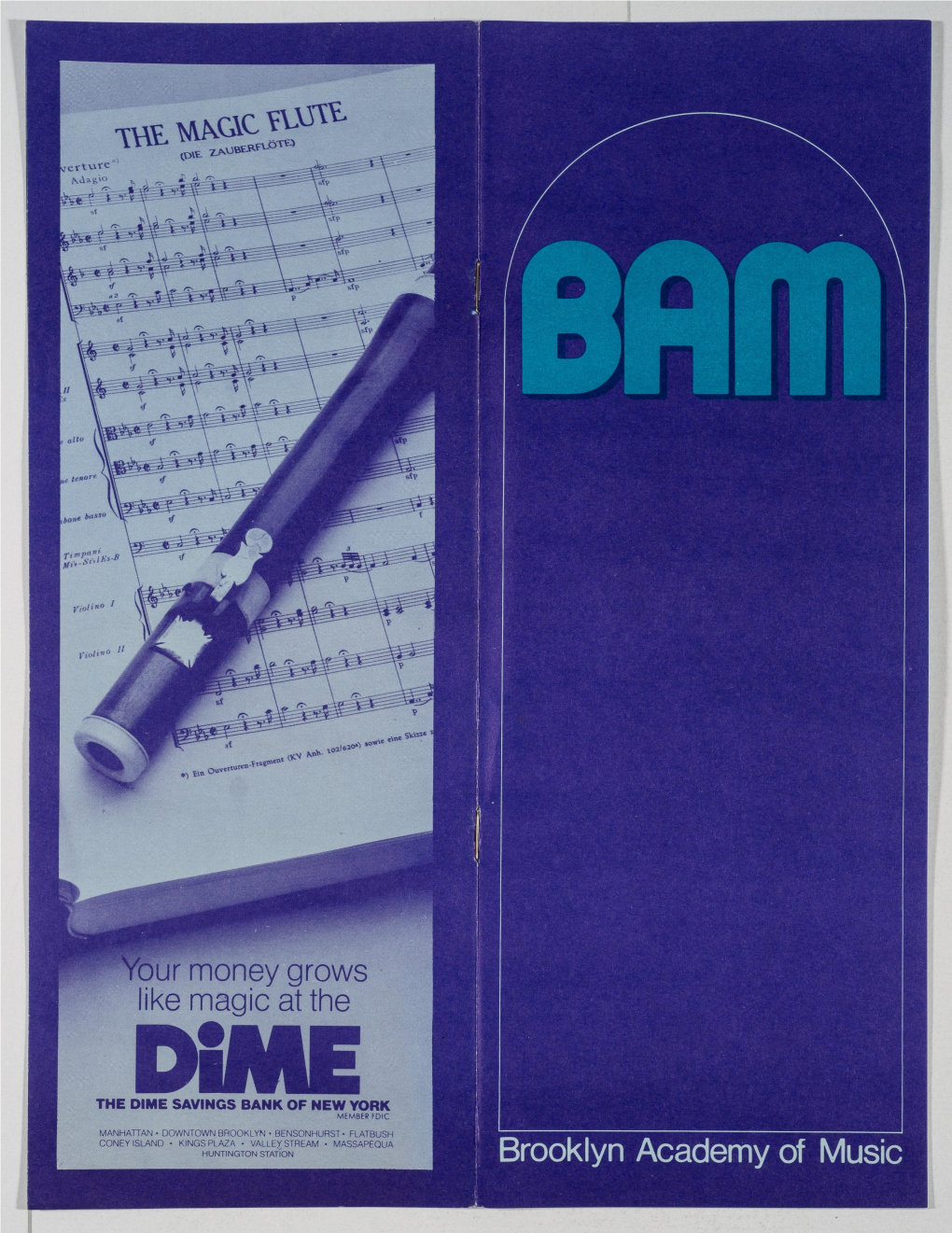 Brooklyn Academy .Of Music 775 , 61 .E7 Program Saturday, May 7, 1977 (8:30Pm)/Lepercq Space Sunday, May 8, 1977 (2:Oopm) /Lepercq Space