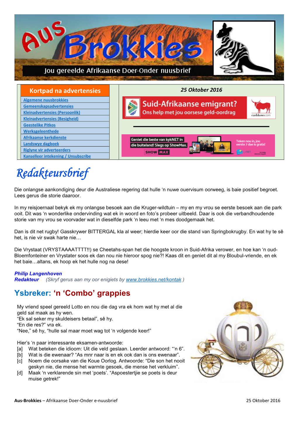 Redakteursbrief