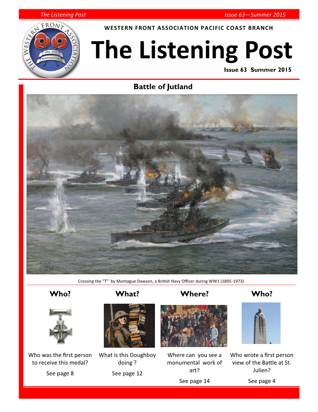 The Listening Post Issue 63—Summer 2015