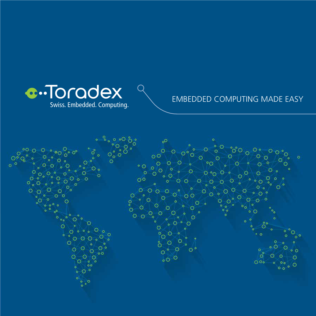 Toradex Brochure 23X23cms India
