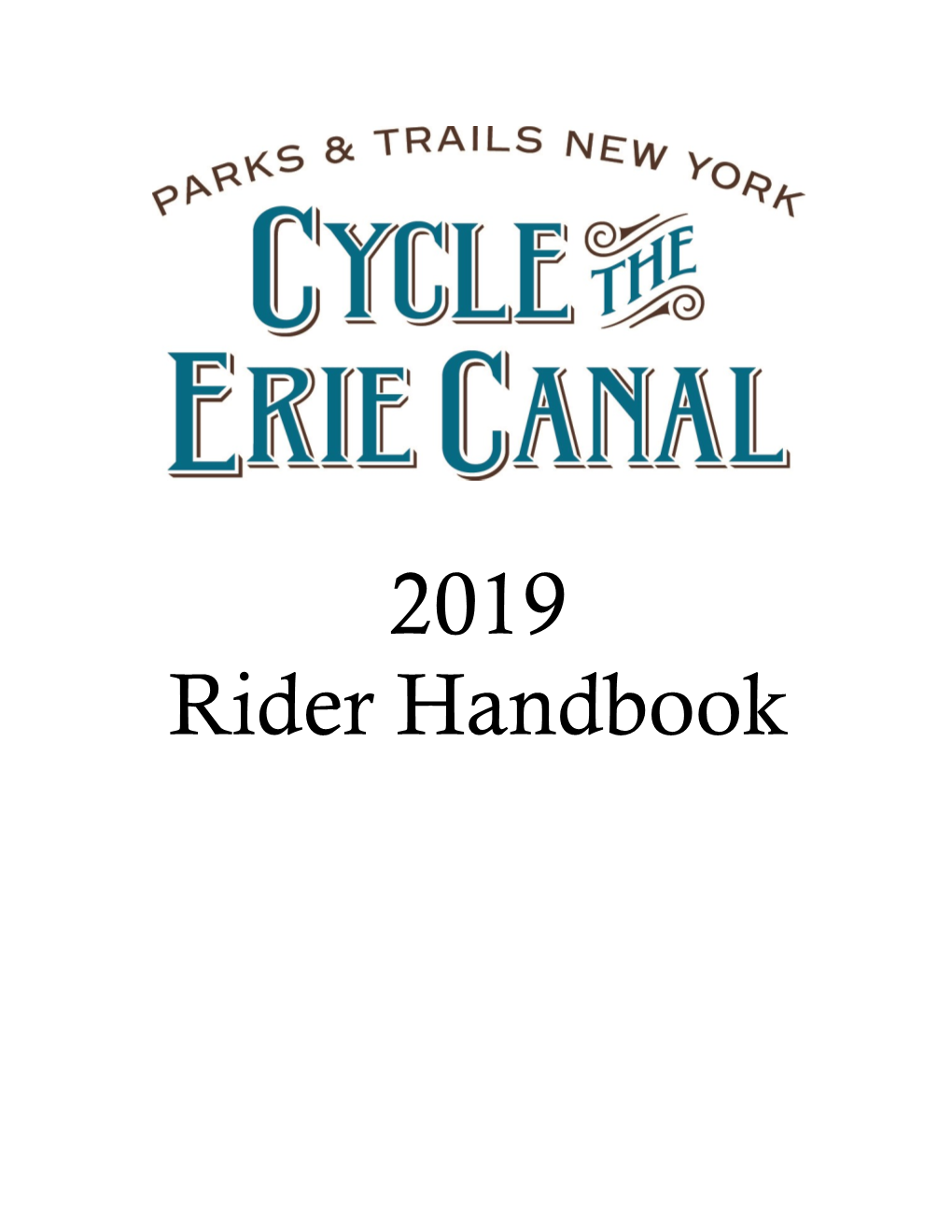 2019 Rider Handbook