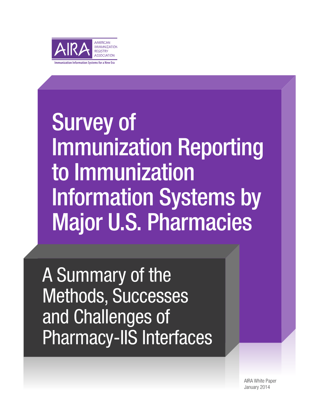 Survey of Immunization Reporting to Immunization Information Systems by Major U.S