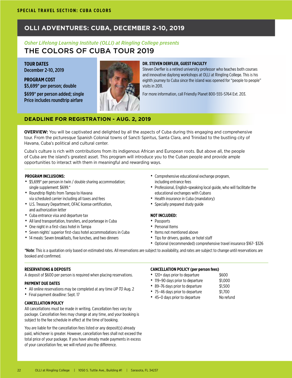 The Colors of Cuba Tour 2019