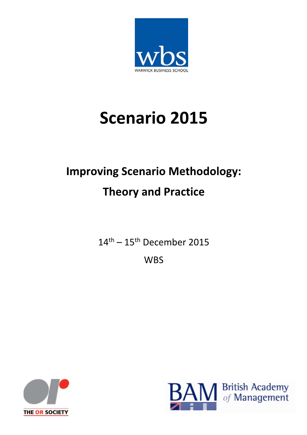 Scenario 2015