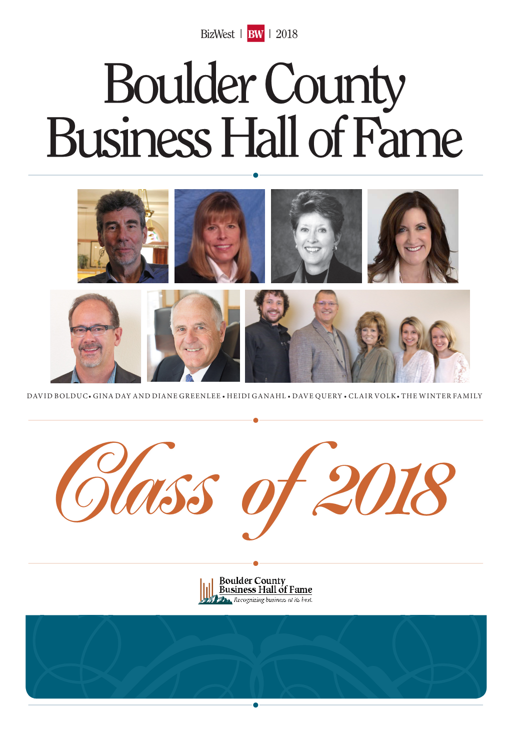 2018 Boulder County Business Hall of Fame