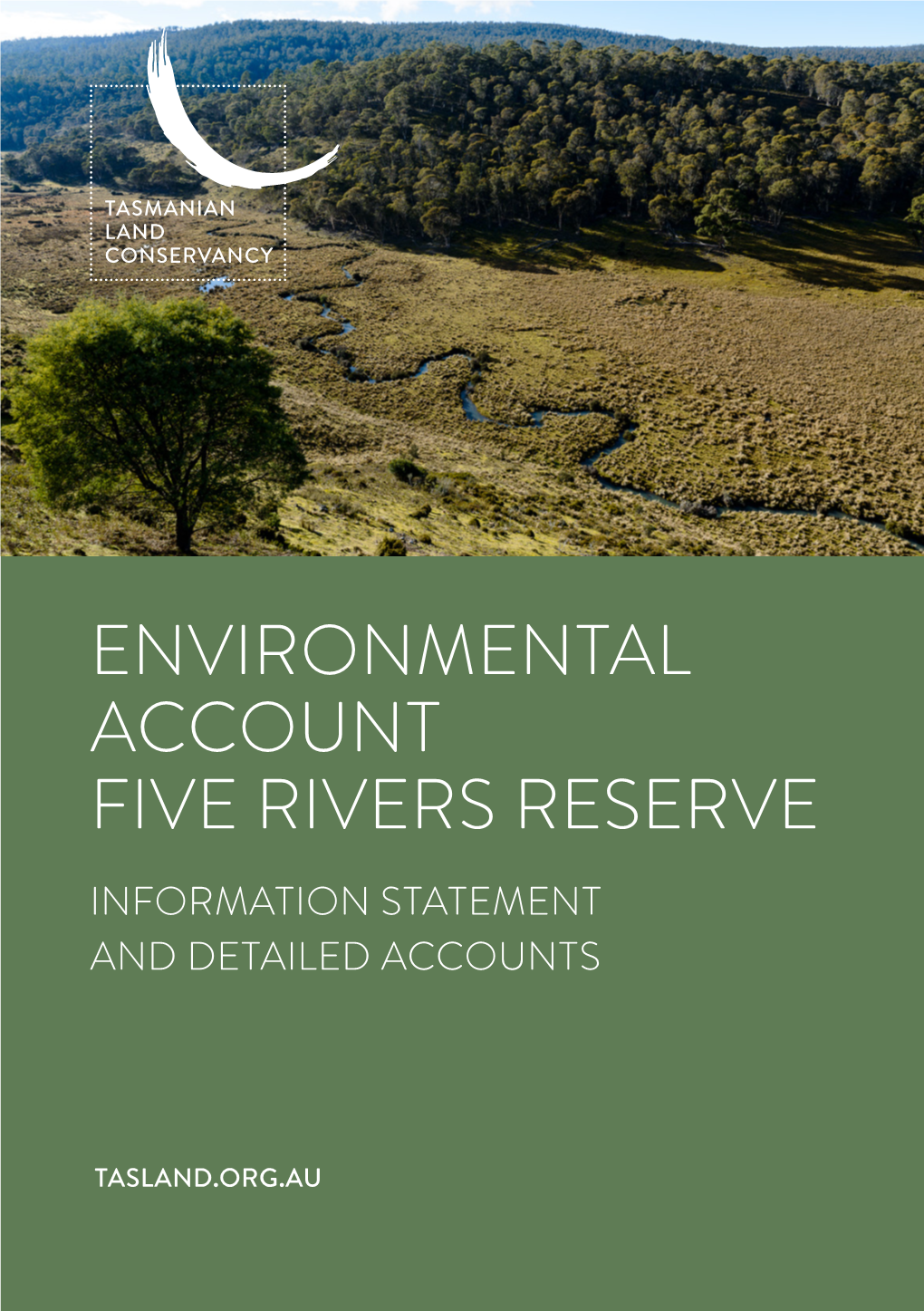 Environmental Account Five Rivers Reserve Booklet