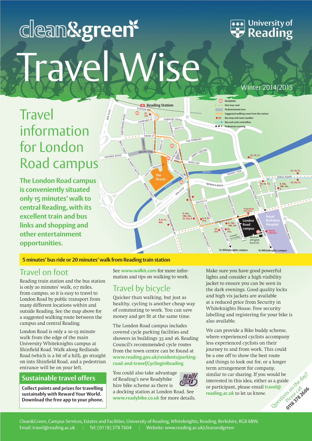 Travel Information for London Road Campus