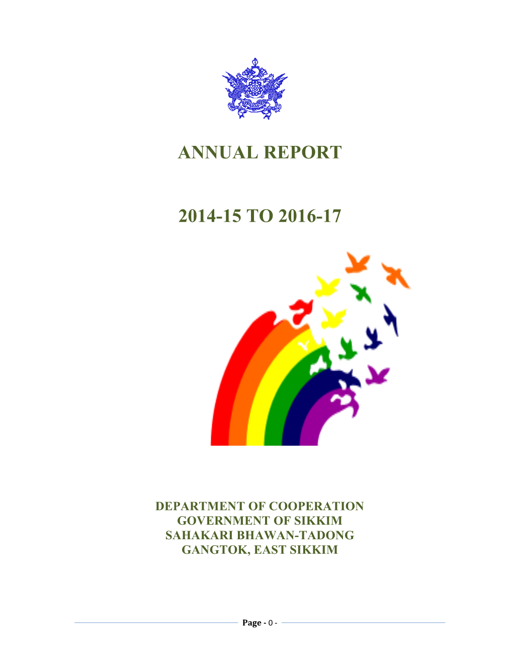 Annual Report 2014-15 to 2016-17