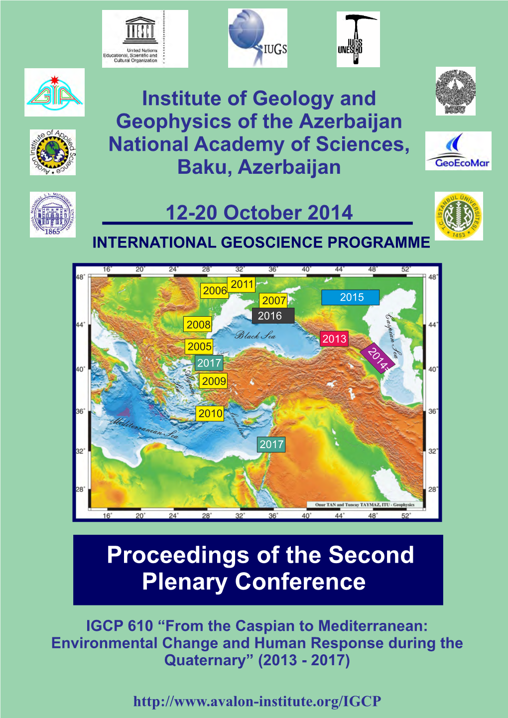 Proceedings of the Second Plenary Conference