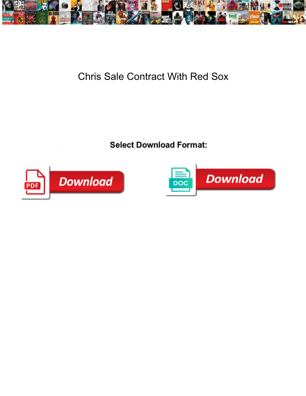 Chris Sale Contract with Red Sox Egexa