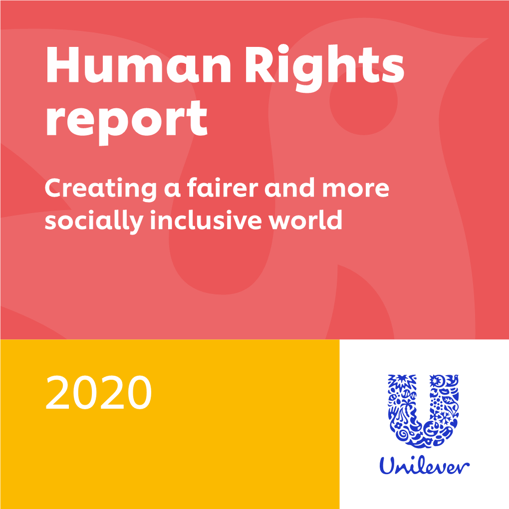Unilever Human Rights Report 2020 1