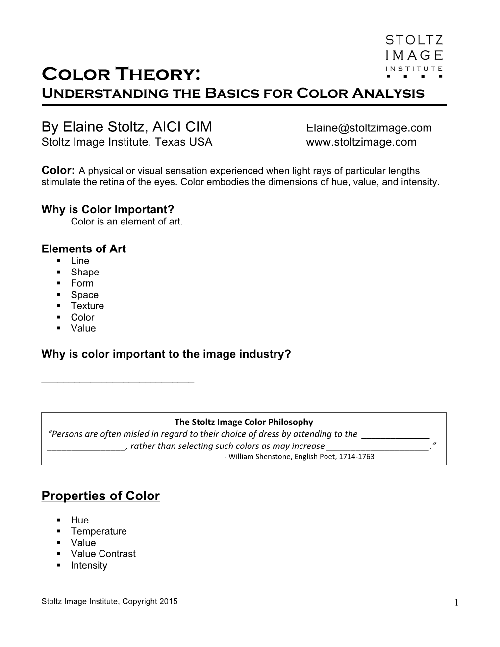 Color Theory: Understanding the Basics for Color Analysis