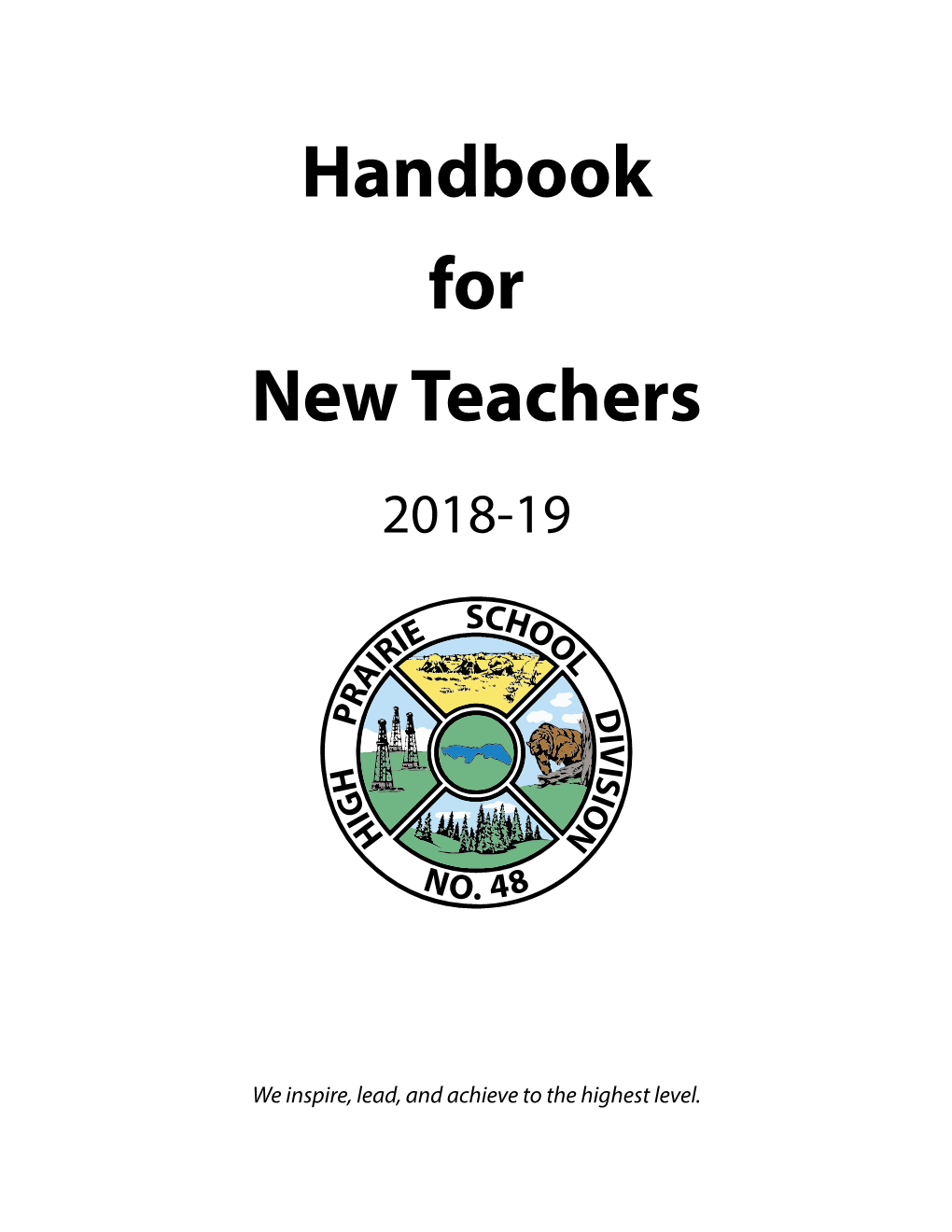 Handbook for New Teachers 2018-19