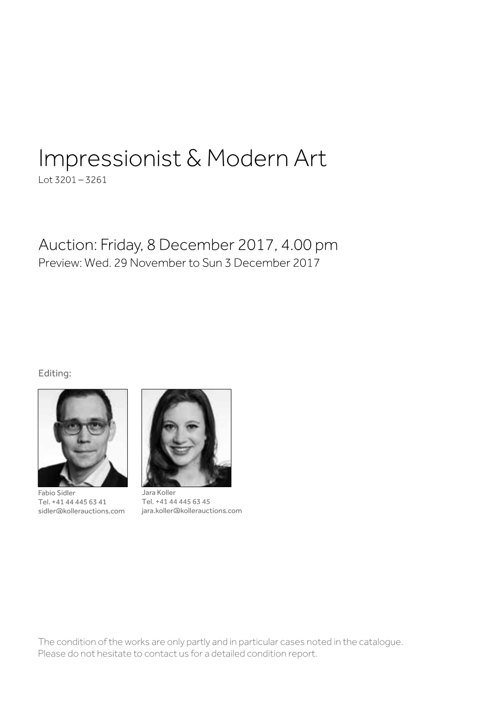 Impressionist & Modern