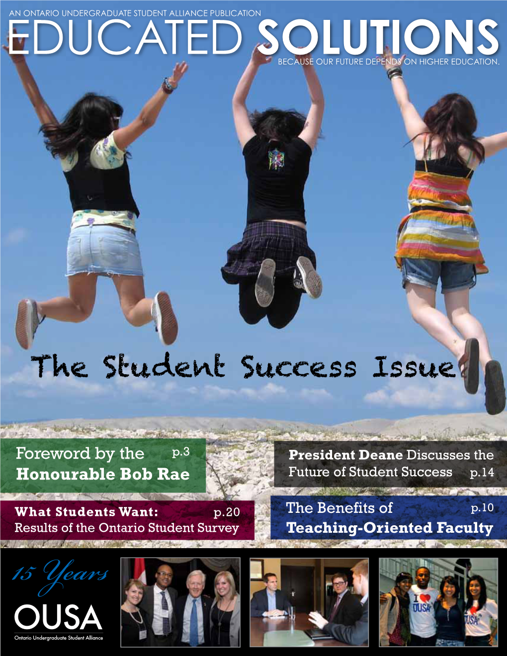 The Student Success Issue