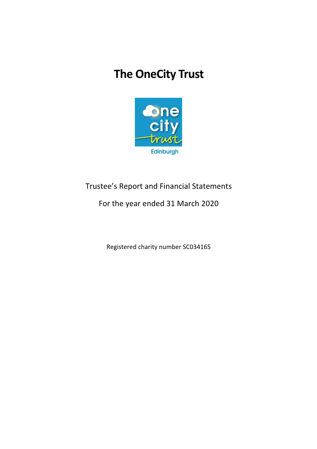 The Onecity Trust