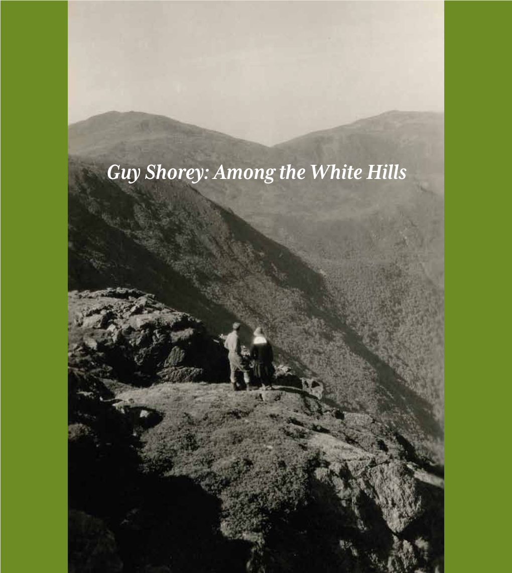 Guy Shorey: Among the White Hills the Great Gulf and Mount Jefferson, Guy Shorey Photograph and Postcard, 5.5