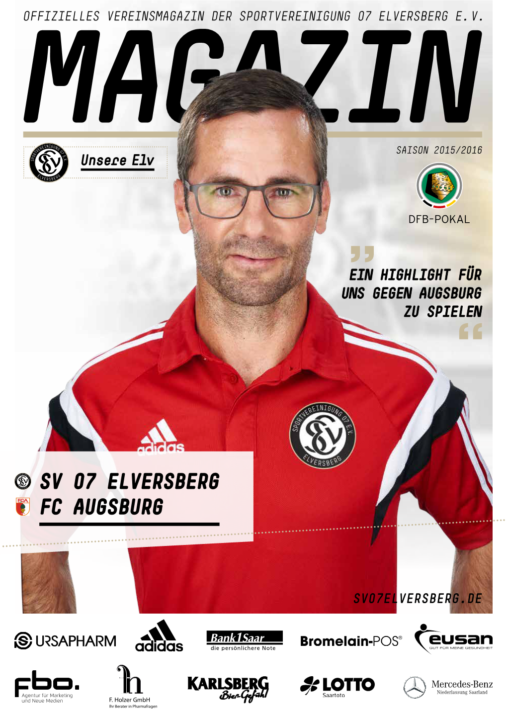 Sv 07 Elversberg Fc Augsburg