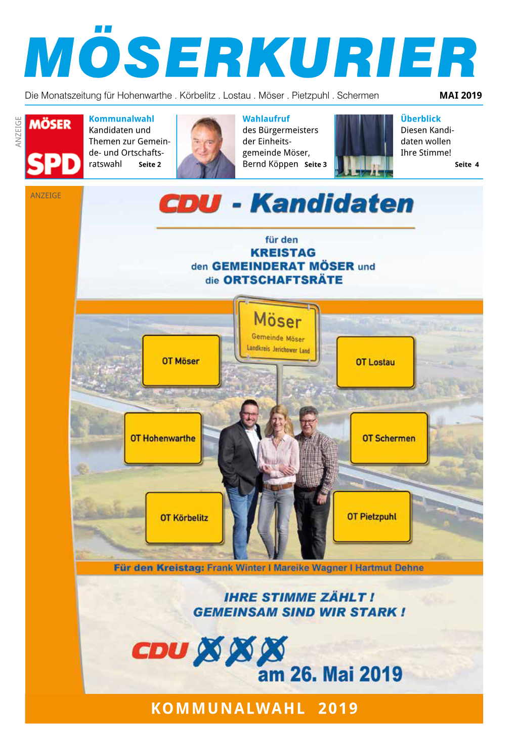 MÖSERKURIER Mai 2019