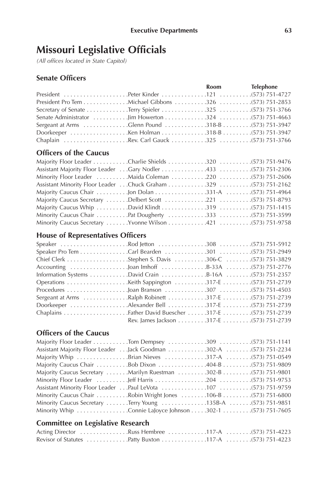 Legislative Branch 65