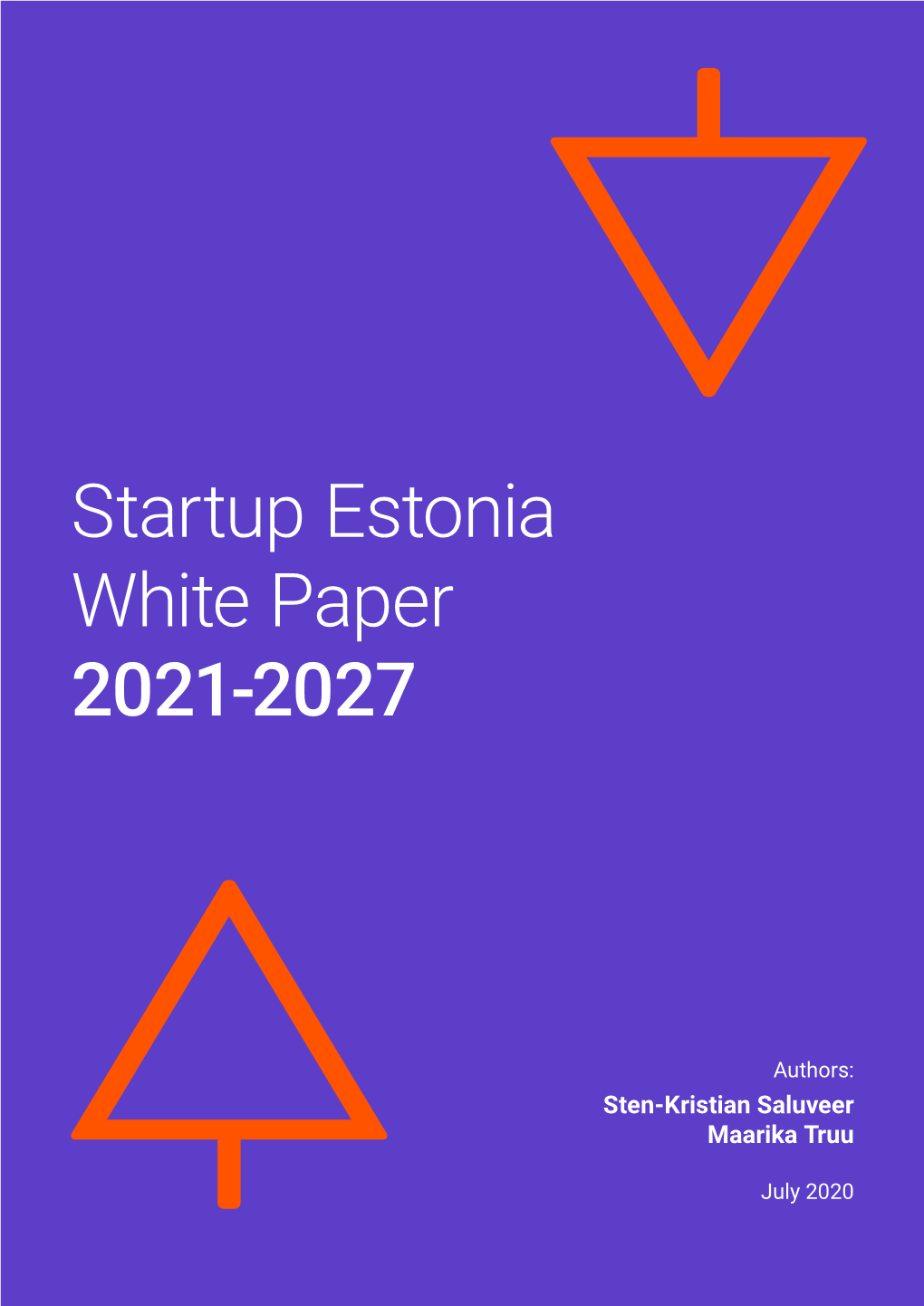 Startup Estonia White Paper 2021-2027