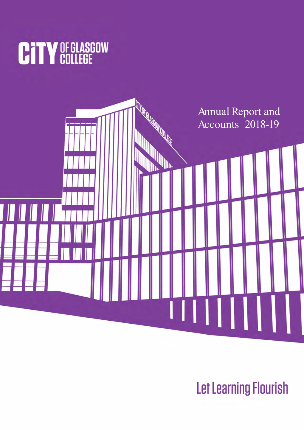 City of Glasgow College Financial Statements 2018-19