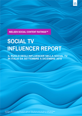 Social Tv Influencer Report