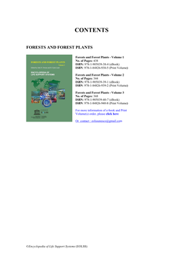 Forests and Forest Plants