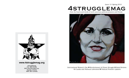 4Strugglemagissue 15: Spring 2010 from the Hearts and Minds of North American Political Prisoners and Friends