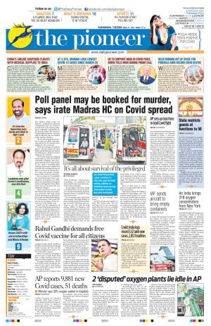Poll Panel May Be Booked for Murder, Says Irate Madras HC on Covid