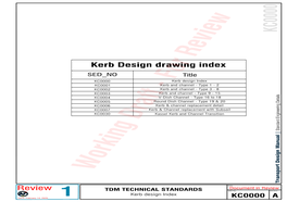 Download the Kerbs and Channels Standard