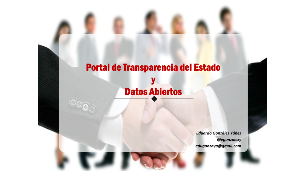 Sujetos Obligados Del Principio De Transparencia