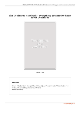 Find Book # the Deadmau5 Handbook