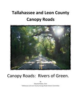 Tallahassee and Leon County Canopy Roads
