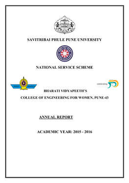Annual Report Academic Year: 2015