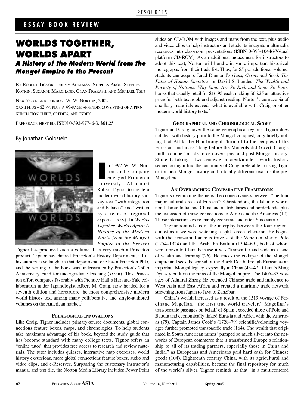 Worlds Together, Worlds Apart Study Guide