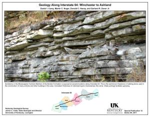 Geology Along Interstate 64: Winchester to Ashland Daniel I