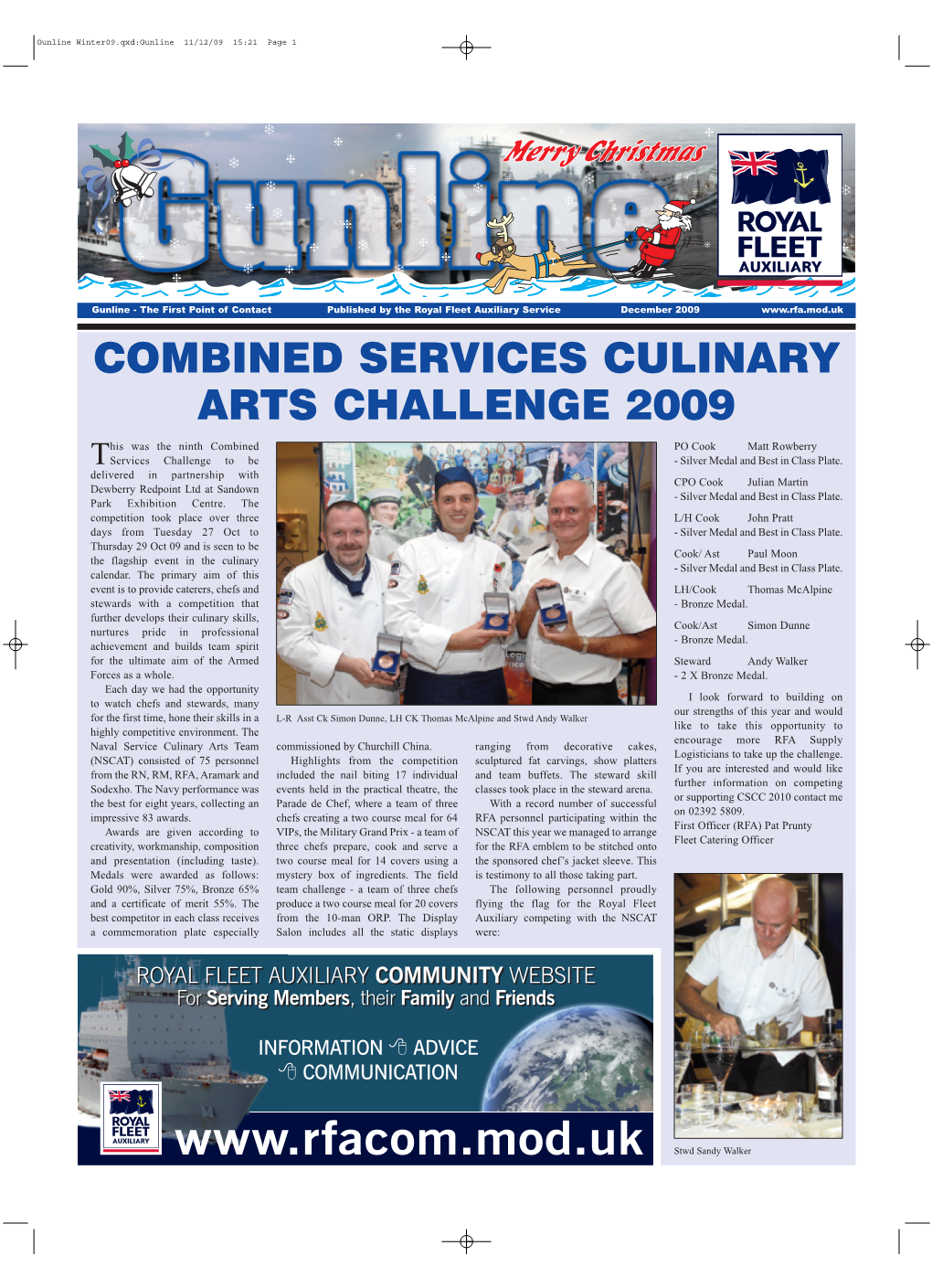 Gunline Winter09.Qxd:Gunline 11/12/09 15:21 Page 1