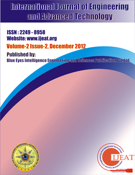 International Journal of Engineering and Advanced Technology (IJEAT)