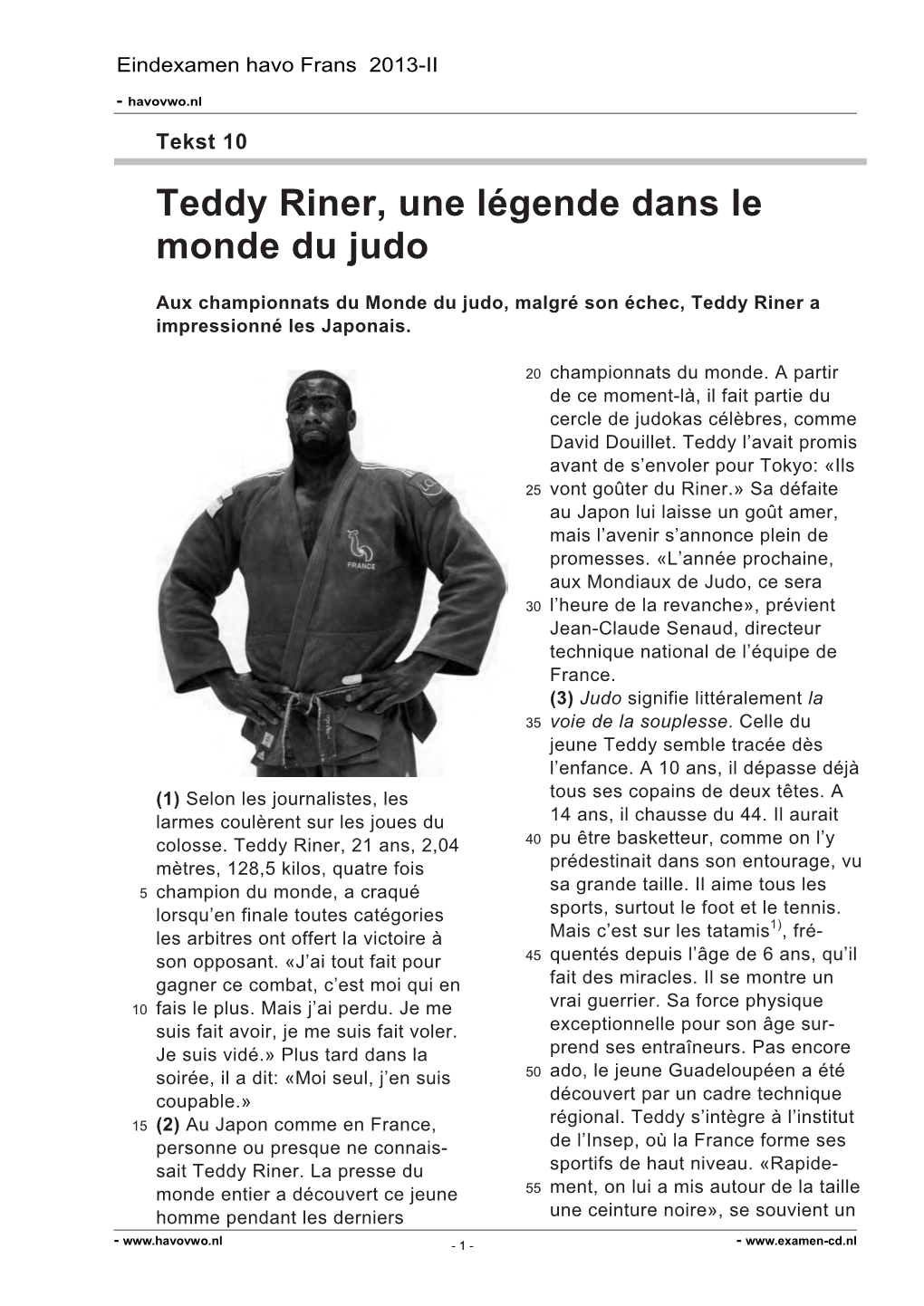 10 Teddy Riner, Une Légende Dans Le Monde Du Judo