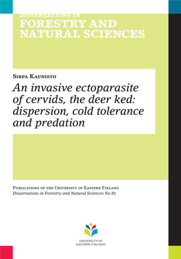 An Invasive Ectoparasite of Cervids, the Deer Ked: Dispersion, Cold Tolerance and Predation