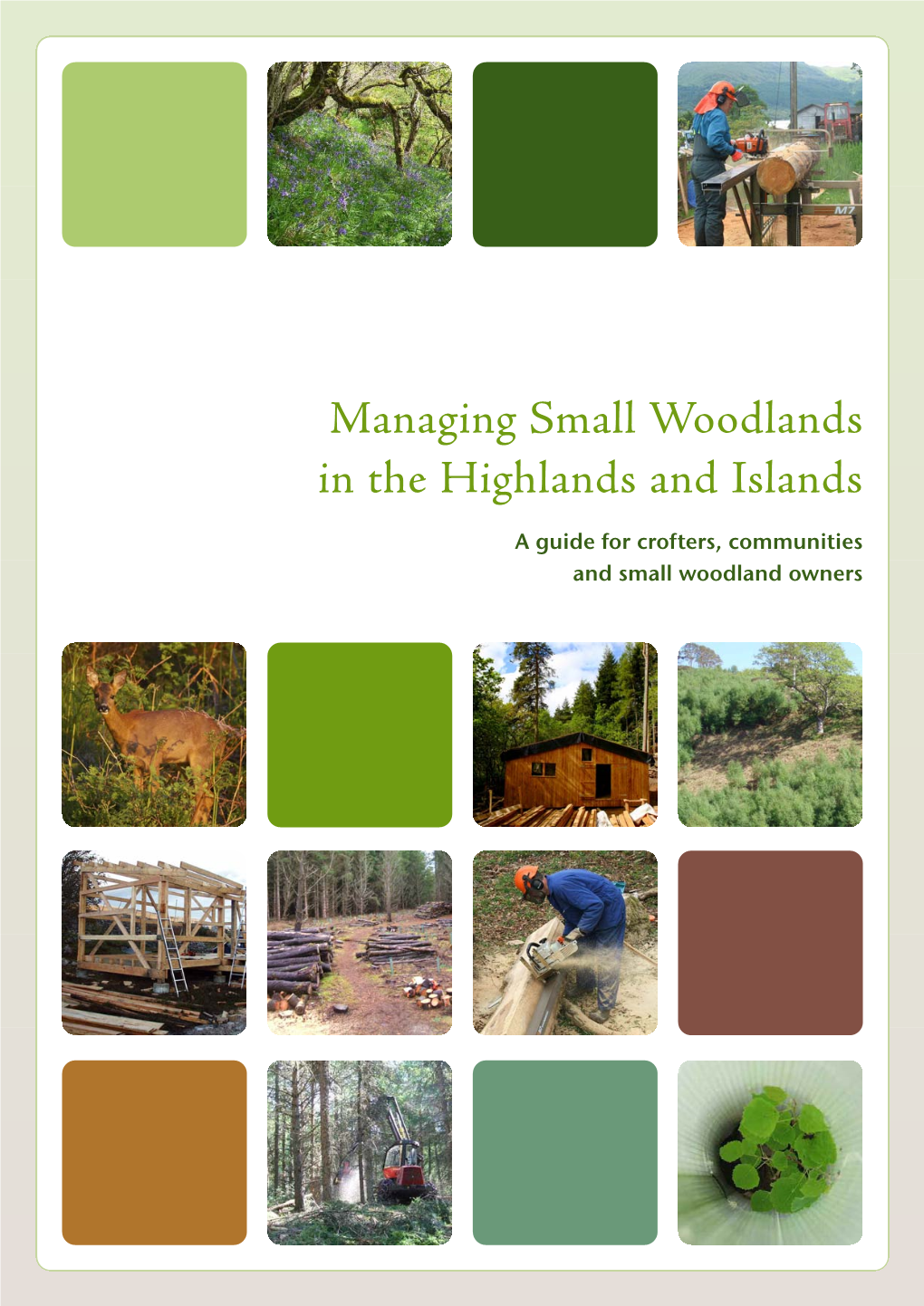 Managing Small Woodlands in the Highlands and Islands