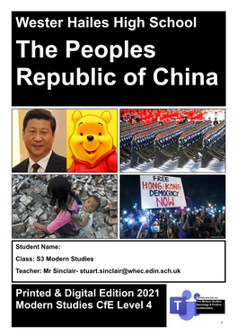The Peoples Republic of China