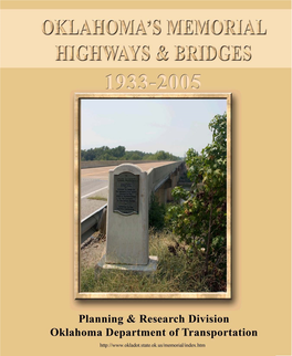 Oklahoma's Memorial Highways & Bridges 2005
