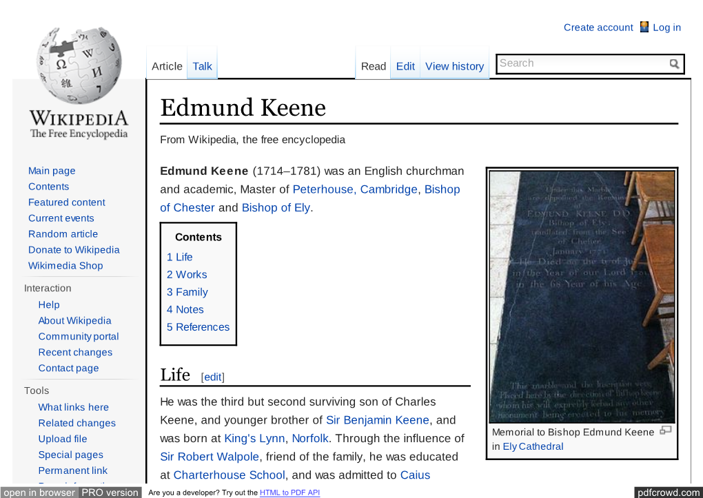 Edmund Keene