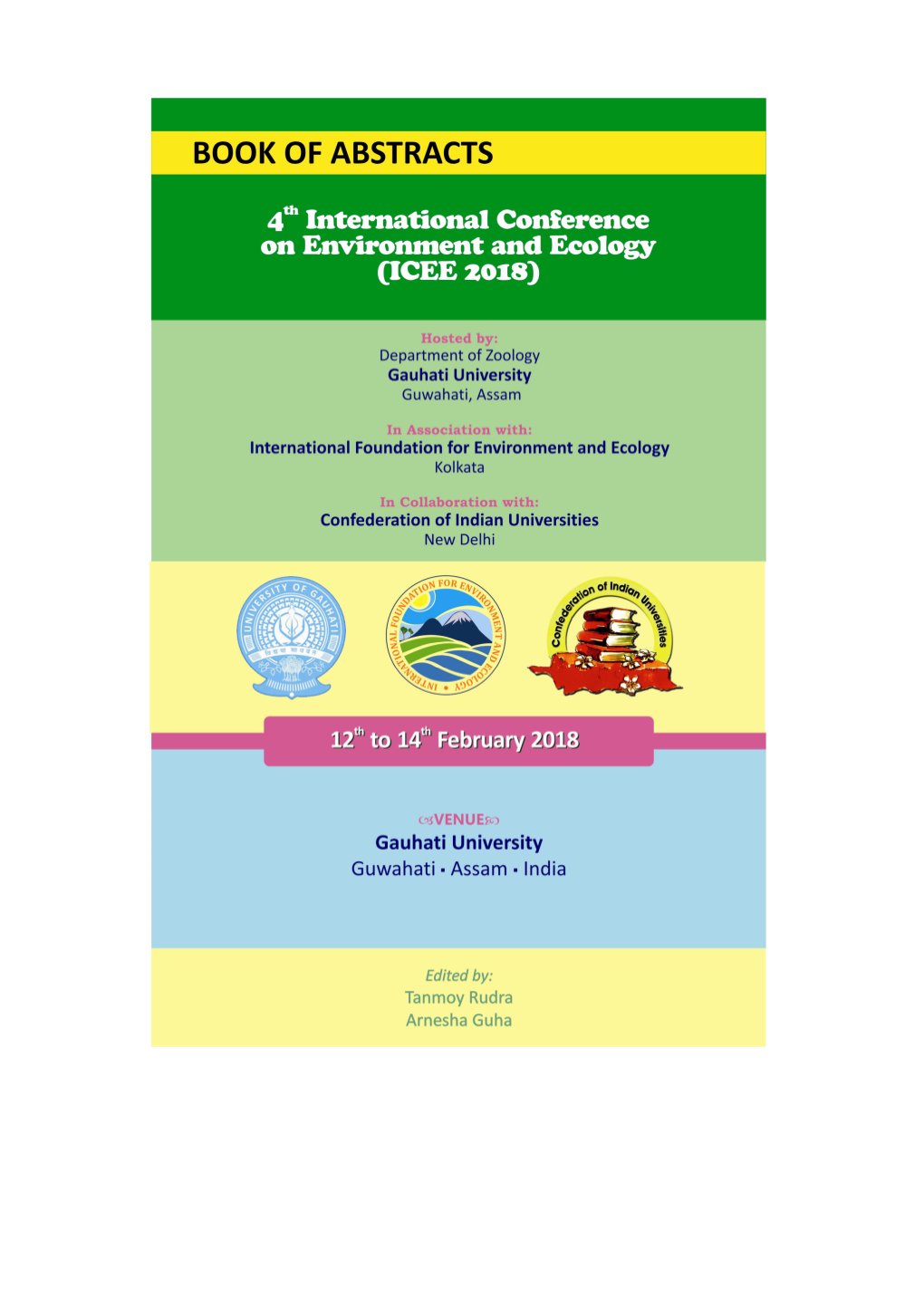 4Th International Conference on Environment and Ecology 2018
