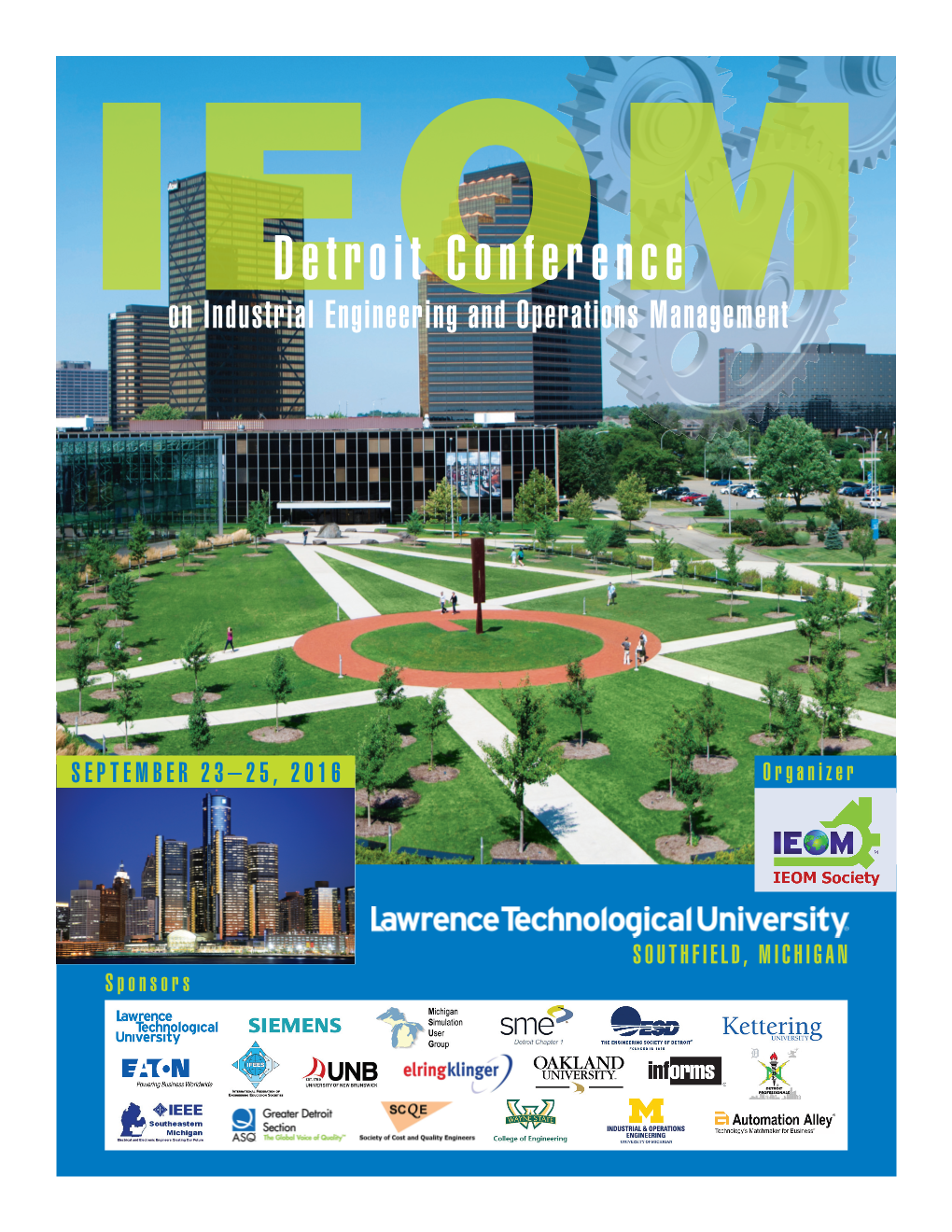 Detroit Conference Ieomon Industrial Engineering and Operations Management